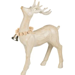 Best Renne bois avec couronne Décoration
