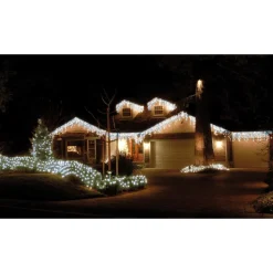 Sale Rideau 240 led stalactite Décoration Lumineuse