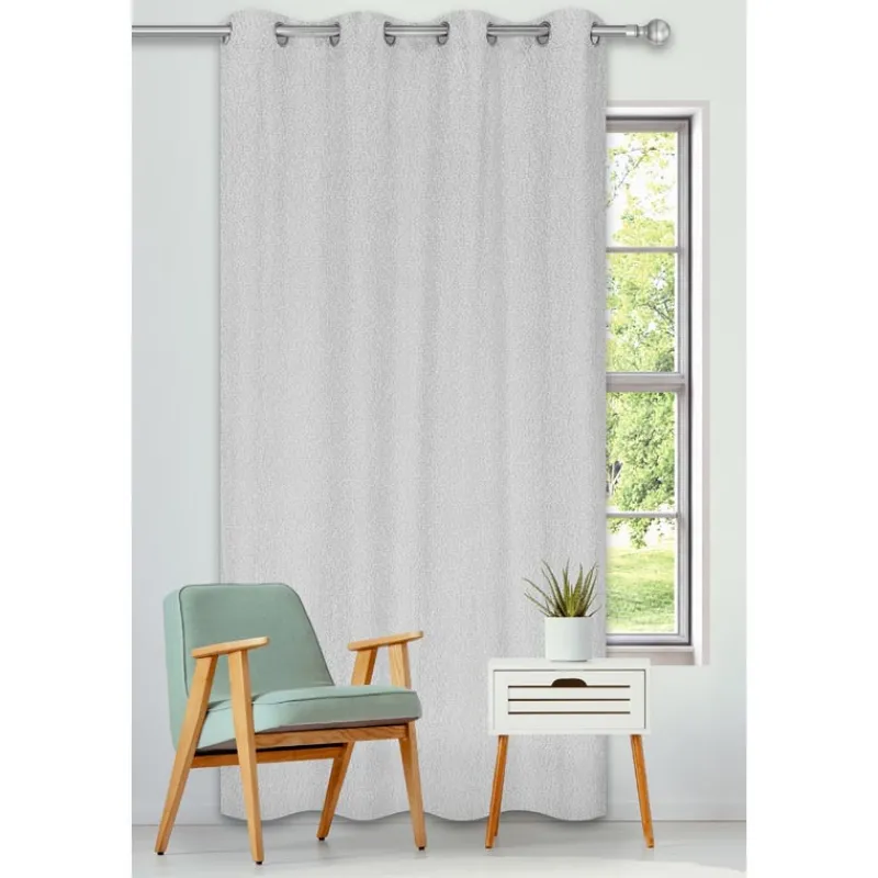 Outlet Rideau Aillets darci 140x240cm g Rideau, Voilage·Rideau