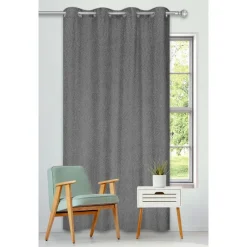 Outlet Rideau Aillets darci 140x240cm g Rideau, Voilage·Rideau