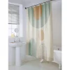 Rideau de douche geo Accessoire Salle De Bain