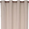 Discount Rideau poly nine 140x240 beige Rideau, Voilage·Rideau