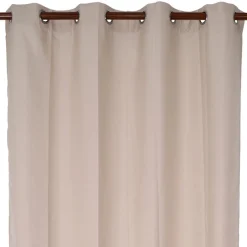 Discount Rideau poly nine 140x240 beige Rideau, Voilage·Rideau