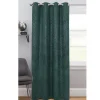 Discount Rideau velours cotele feuilles 1 Rideau, Voilage·Rideau