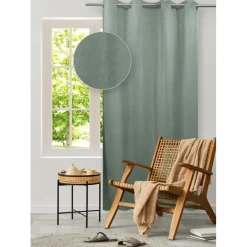 Outlet Rideau velours hilia 140x240cm Rideau, Voilage·Rideau