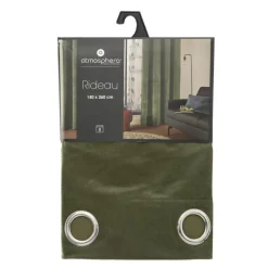 Hot Rideau 140x260 lilou kaki Rideau, Voilage·Rideau