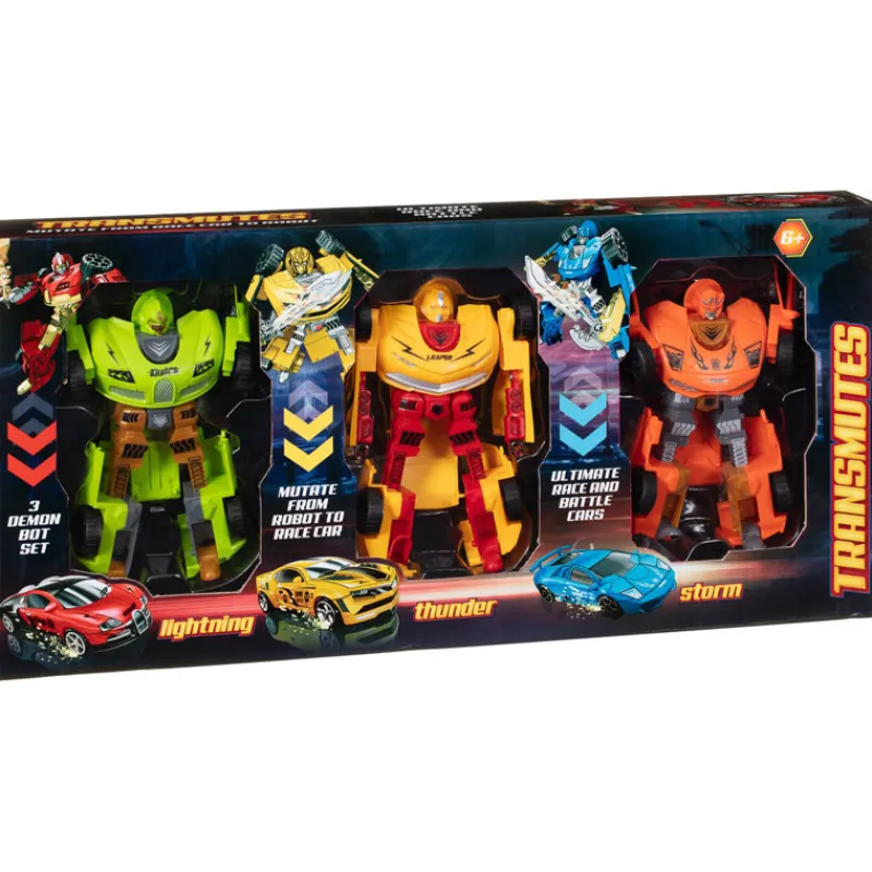 Best Robots transformables x3 Enfant Figurine, Personnage|Figurine, Personnage