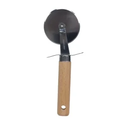 Rouleau a pizza manche en bois Ustensiles, Accessoire De Cuisine