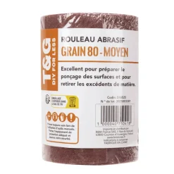 Clearance Rouleau papier abrasif 3 grains Revetement Sol, Mur|Outillage, Accessoire