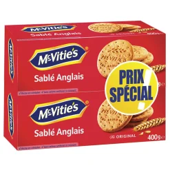 Sale Sables anglais original x2 Epicerie Sucrée·Biscuit, Brioche
