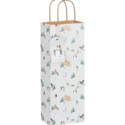 New Sac bouteille forest Emballage Cadeau