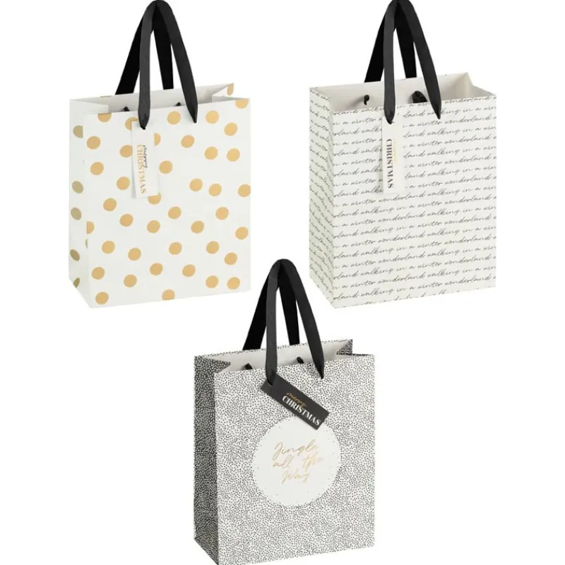 Sac cadeaux x3 scandi Emballage Cadeau