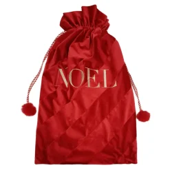 Hot Sac de noel velours rouge noel Décoration