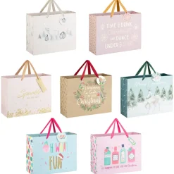 Sale Sac shopping de noel Emballage Cadeau