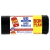 New Sacs poubelle x80 50l Alu, Film, Sac Poubelle