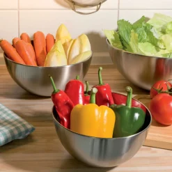 Discount Saladier x3 19-24-29cm Ustensiles, Accessoire De Cuisine
