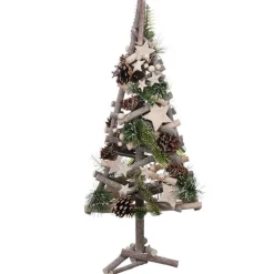Hot Sapin bois lum 55cm Décoration