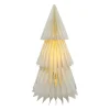 New Sapin papier led h50cm Décoration