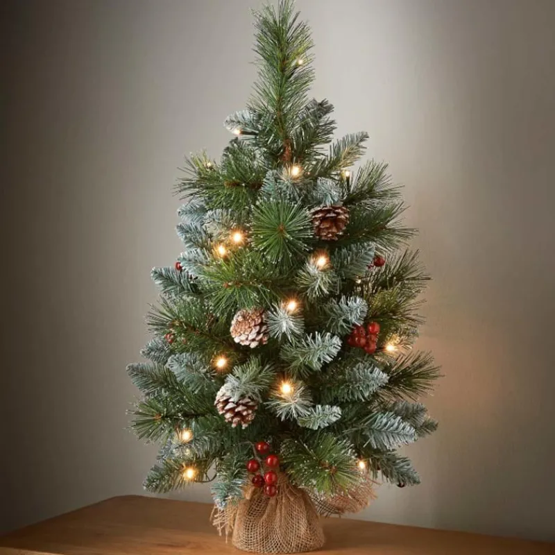 Discount Sapin petit decore geneva 60cm Sapin