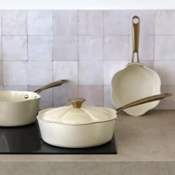 Sale Sauteuse en forme de fleur Casserole, Poêle