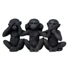 Clearance Sculpture 3 singes de la sagesse Objet Décoratif