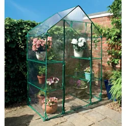Clearance Serre de jardin xl avec etageres Outil, Accessoire