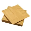 Outlet Serviette x20 40x40 3plis or Vaisselle Jetable