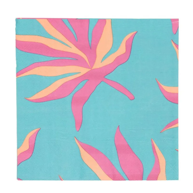 Hot Serviette 33x33cm x20 paradiso Vaisselle Jetable