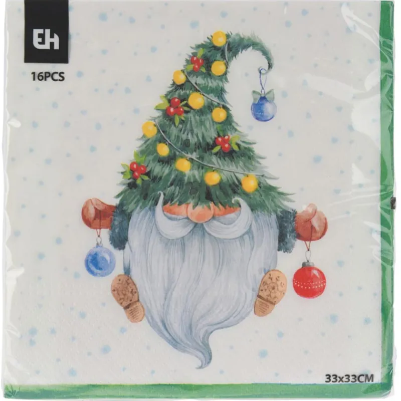 Sale Serviettes 33x33cm 16pcs Vaisselle Jetable