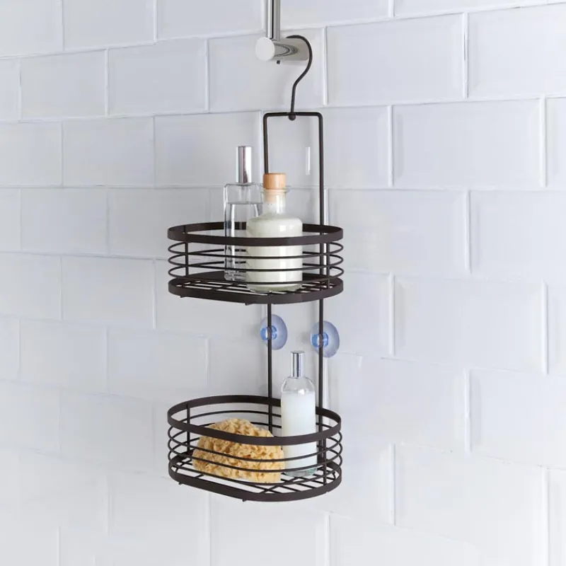 Discount Serviteur de douche noir Accessoire Salle De Bain