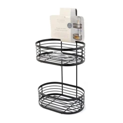 Discount Serviteur de douche noir Accessoire Salle De Bain
