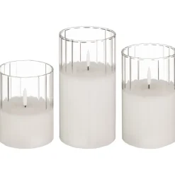 Discount Set 3 bougies led Bougie, Senteur