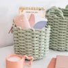 Outlet Set 3 paniers ronds Rangement Décoratif