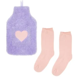New Set bouillotte avec chaussettes Bouillotte