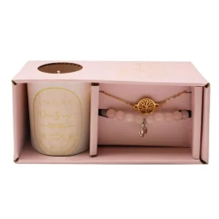 Sale Set collier bougie et bracelet Pour Elle
