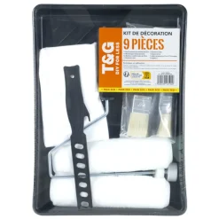 New Set complet de peinture 9pcs Revetement Sol, Mur|Outillage, Accessoire
