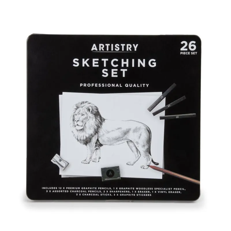 Clearance Set croquis 26pcs Enfant Loisirs Créatifs|Loisirs Créatifs