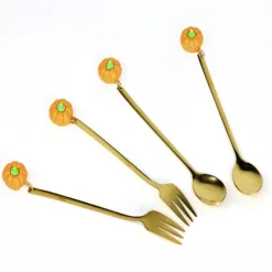 Set de 4 couverts pumpkin Vaisselle, Art De La Table·Couverts, Ménagère