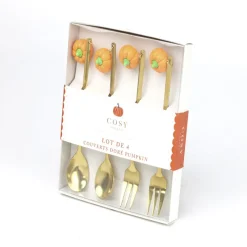 Set de 4 couverts pumpkin Vaisselle, Art De La Table·Couverts, Ménagère