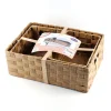 Hot Set de 3 paniers tresses naturel Accessoire Salle De Bain