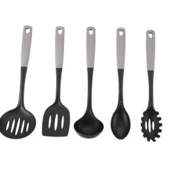Hot Set de 5 ustensiles avec support Ustensiles, Accessoire De Cuisine
