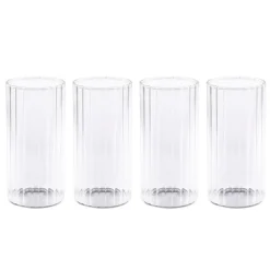 Best Set de 4 verres cottele haut Vaisselle, Art De La Table·Verre