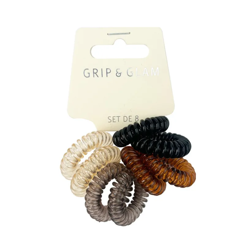 Hot Set elastiques cheveux accordeon Accessoire Beauté