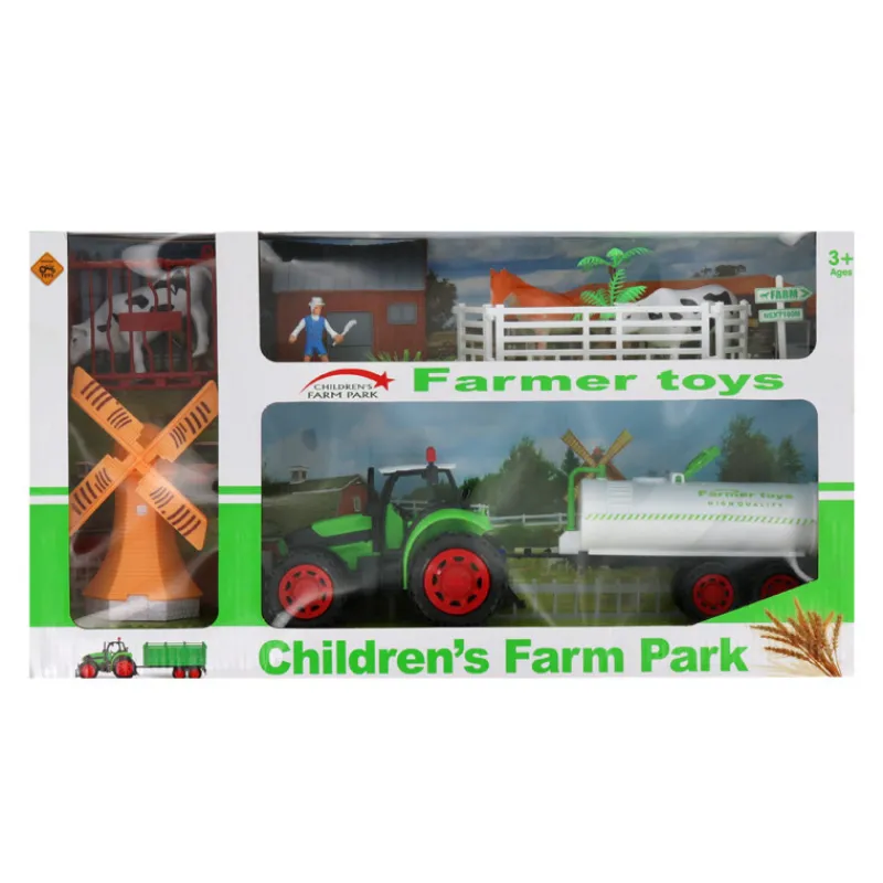 Set ferme et vehicule 15 pcs Enfant Véhicule, Circuit|Véhicule, Circuit