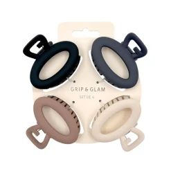 Set pince cheveux nude x4 Accessoire Beauté