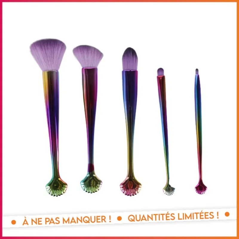 Discount Set pinceaux coquillage 5pcs Accessoire Beauté