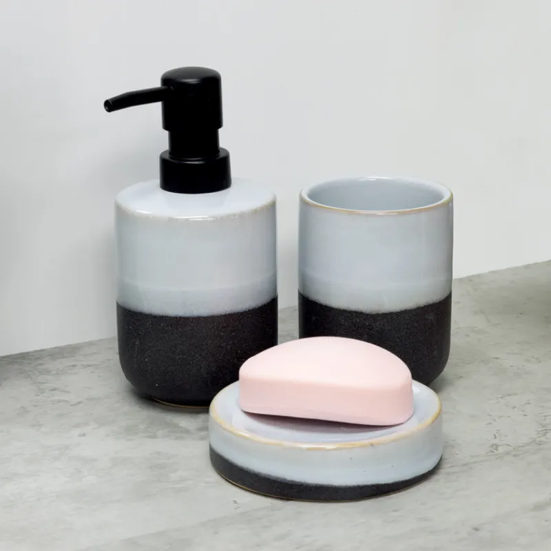 Outlet Set x3 accessoires sdb noir Accessoire Salle De Bain