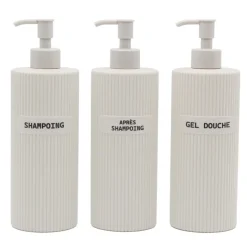 Discount Set x3 distributeur a savon Accessoire Salle De Bain