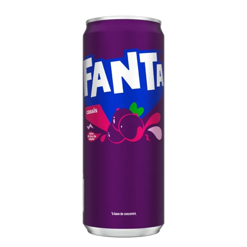 Outlet Soda cassis 33cl Soda