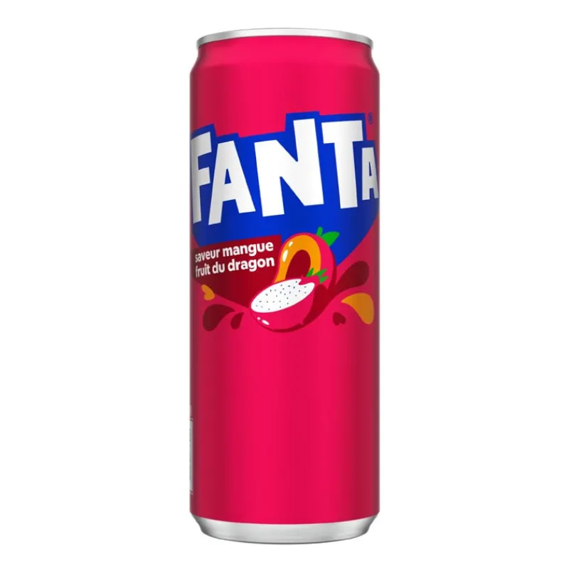 Hot Soda mangue fruit du dragon 33cl Soda